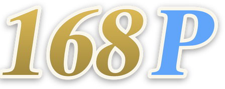 168p